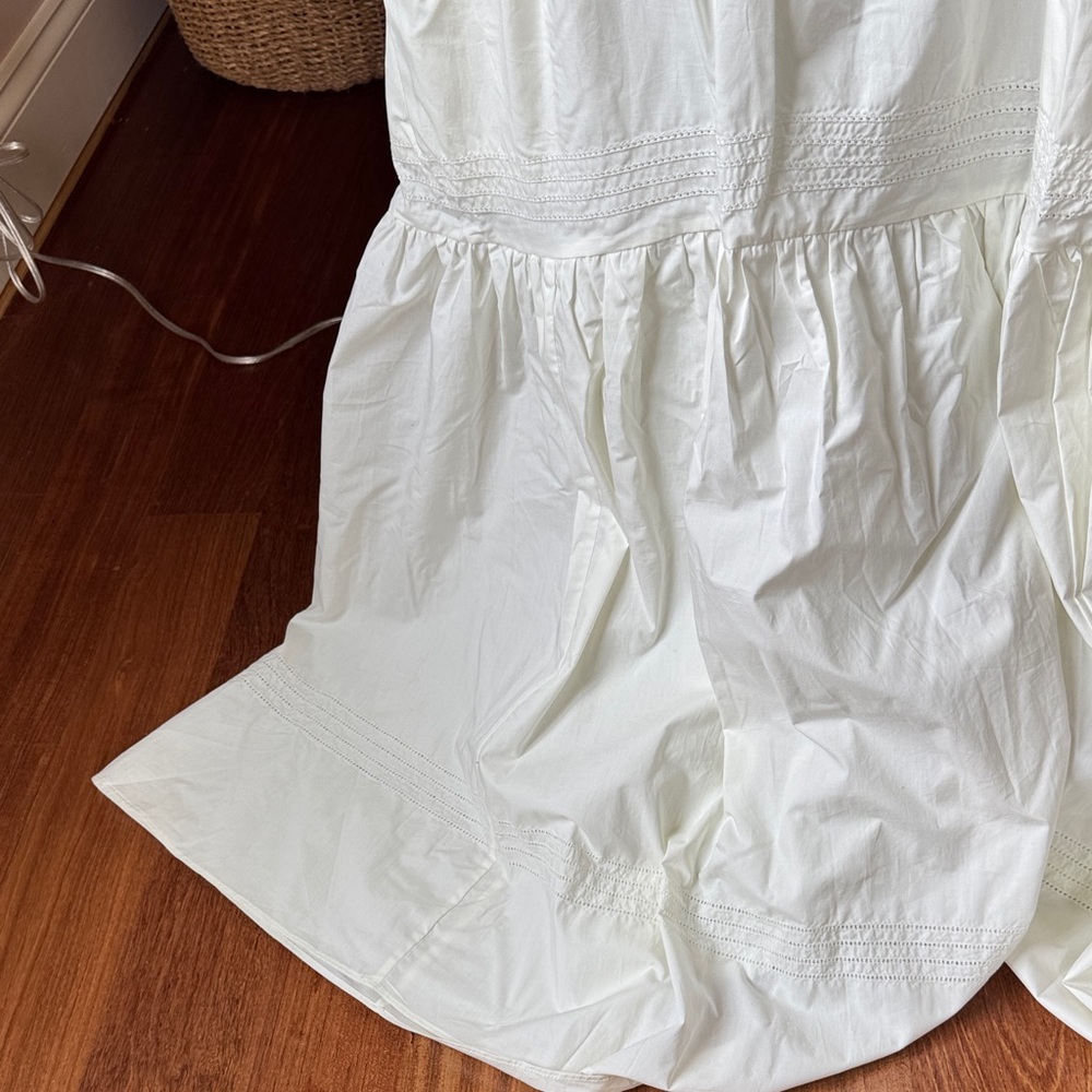Joie Cream V-Neck Dress - Picture 6 of 6